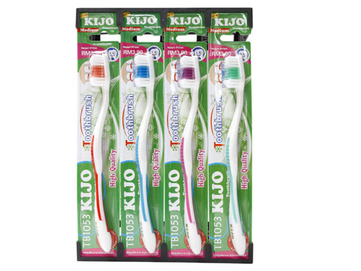 TB1053 KIJO Medium Size (Adult) Toothbrush 