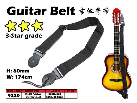 9210 KIJO 3-Star Guitar Belt 