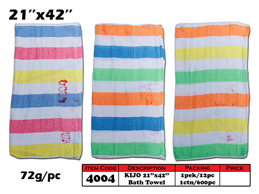 Tw4004 KIJO 4004 Bath Towel