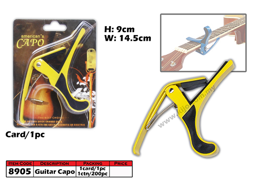 8905 Guitar Capo Yellow