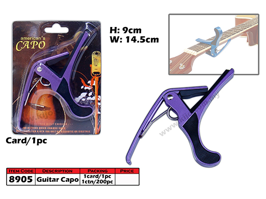 8905 Guitar Capo Purple