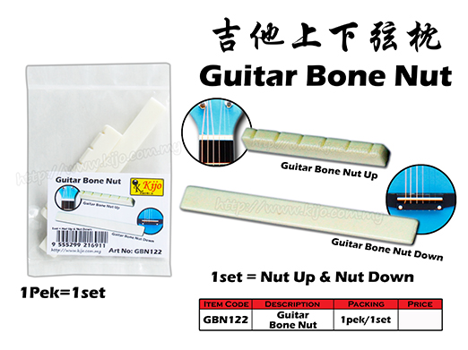 GBN122 Guitar Bone Nut Set