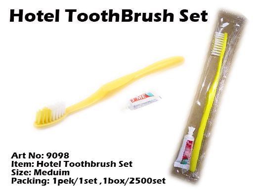 9098 Hotel Toothbrush Set