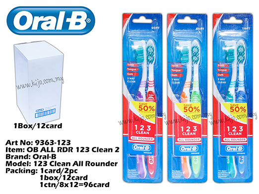 Oral-B 123 Clean All Rounder