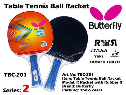 Butterfly TBC-201 Table Tennis Ball Racket