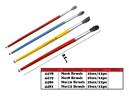 4478,4479,4480,4481 Watercolour Brush