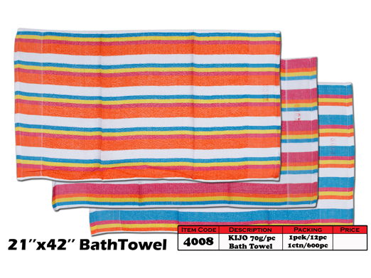 4008 KIJO 21'' x 42'' Bath Towel 