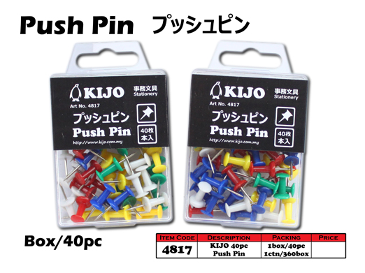 4817 KIJO Push Pin 