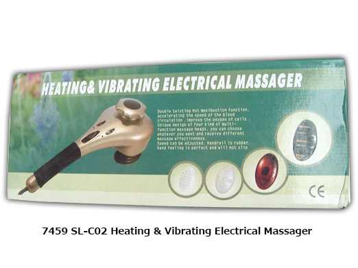 7459 Heating and Vibrating Electric Massager