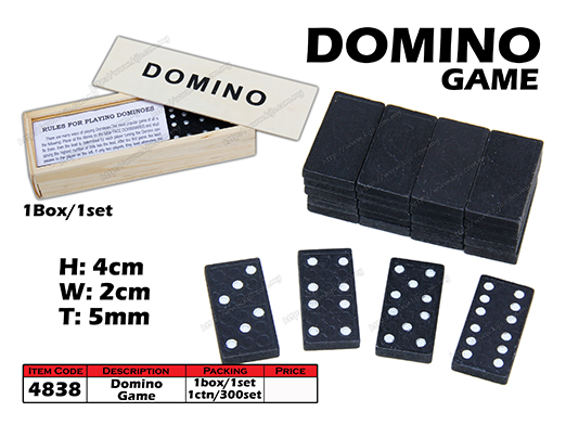 4838 Domino Game Box 