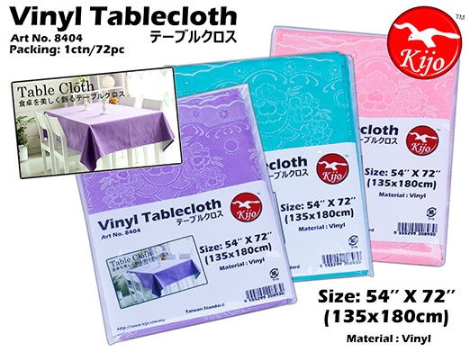 8404 Kijo Vinyl Tablecloth