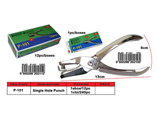 P-101 Kijo Single Hole Punch